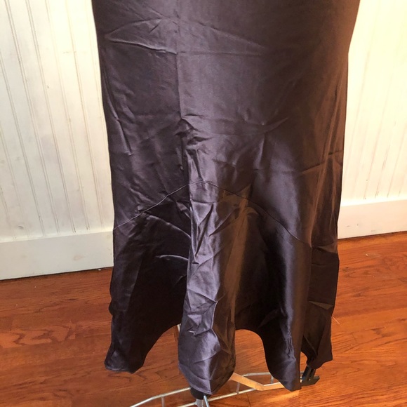 RALPH LAUREN 100% SILK MIDI SKIRT - Picture 4 of 6